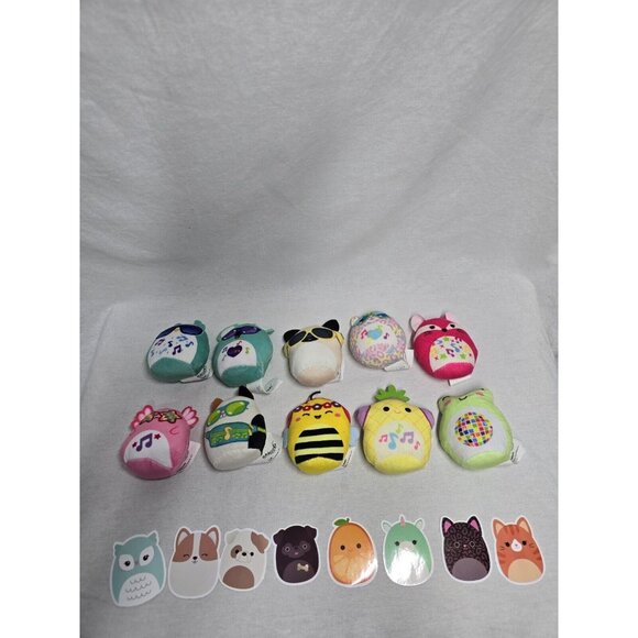 McDonalds Happy Meal 2023 Squishmallows Plush Toys Canada Complete Set of 10 - Picture 1 of 7